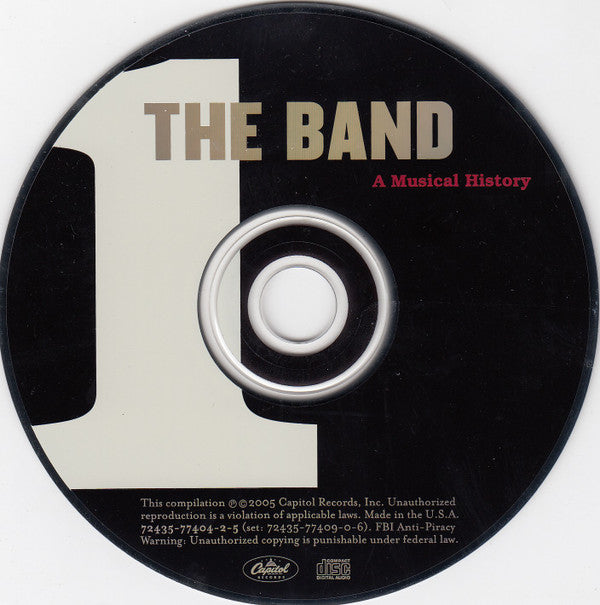 The Band - The Band: A Musical History (5xCD, RM + DVD-V, NTSC + Box, Comp)