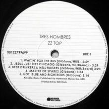 Load image into Gallery viewer, ZZ Top : Tres Hombres (LP, Album, RE, RM, RP, 180)