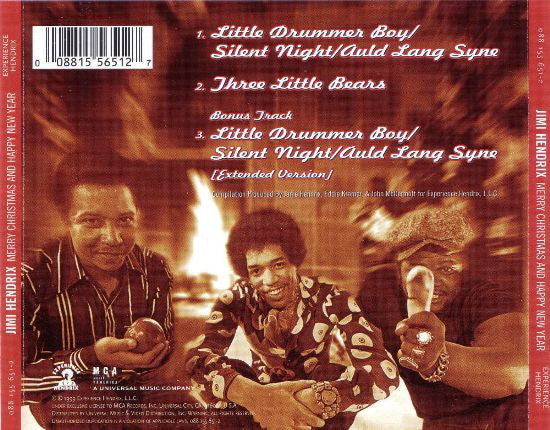 JIMI HENDRIX/ MERRY CHRISTMAS AND HAPPY〜 Amazon.com: Merry Christmas And Happy New Year: CDs & Vinyl