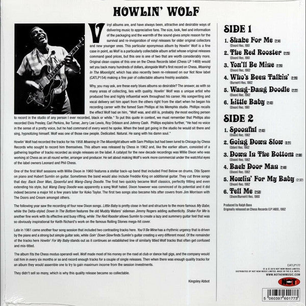 Buy Howlin' Wolf : Howlin' Wolf (LP, Album, RE) Online for a great