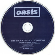 Load image into Gallery viewer, Oasis (2) : The Shock Of The Lightning (Primal Scream Remix) (CD, Single, Promo)