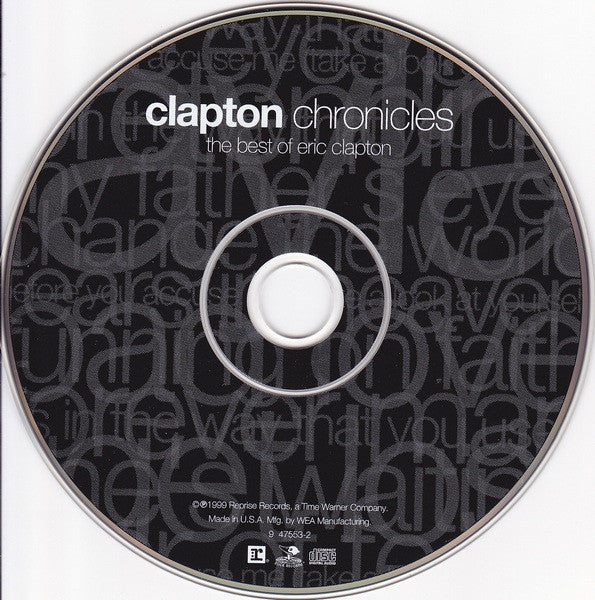 Eric Clapton - Clapton Chronicles - The Best Of Eric Clapton (CD, Comp)