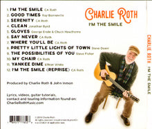Load image into Gallery viewer, Charlie Roth : I'm The Smile (CD, Album)