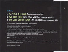 Load image into Gallery viewer, R.E.M. : I'll Take The Rain (CD, Single)