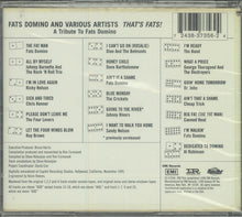Load image into Gallery viewer, Various : That's Fats! - A Tribute To Fats Domino (CD, Comp)