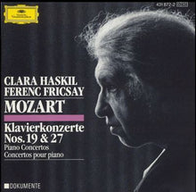 Load image into Gallery viewer, Wolfgang Amadeus Mozart, Clara Haskil, Berliner Philharmoniker / Bayerisches Staatsorchester, Ferenc Fricsay : Konzert Für Klavier Und Orchester Nr. 19 F-dur KV 459 / Konzert Für Klavier Und Orchester Nr. 27 B-dur KV 595 (CD, Mono, RM)
