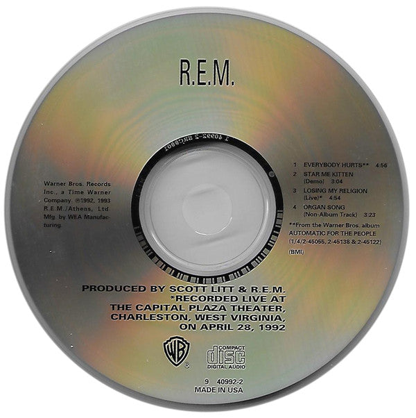 R.E.M. - Everybody Hurts (CD, Maxi)