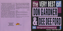 Load image into Gallery viewer, Don Gardner & Dee Dee Ford : The Very Best Of Don Gardner & Dee Dee Ford (CD, Comp)