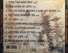 Load image into Gallery viewer, The Chi-Lites : Remembered (CD, Comp)
