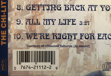 Load image into Gallery viewer, The Chi-Lites : Remembered (CD, Comp)