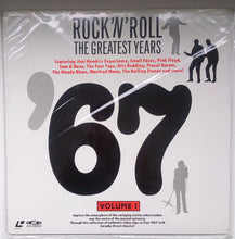 Load image into Gallery viewer, Various : Rock 'N' Roll, The Greatest Years '67 Volume 1 (Laserdisc, 12", S/Sided, NTSC)