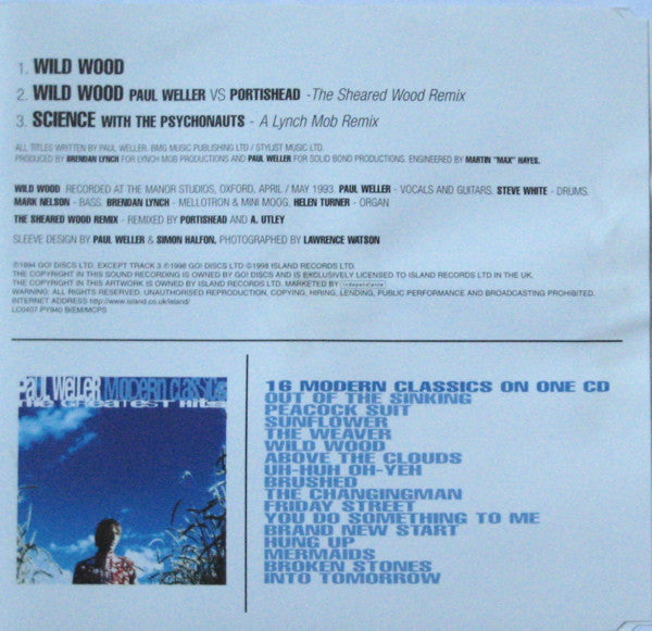 Buy Paul Weller : Wild Wood (CD) Online for a great price