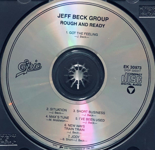 Jeff Beck Cd - Rough And Ready Collector's Edition