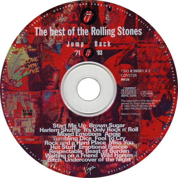 Buy The Rolling Stones : Jump Back (The Best Of The Rolling Stones