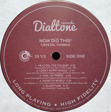 Load image into Gallery viewer, Crystal Thomas (2) : Now Dig This! (LP, Album, Mono, 180)
