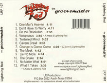 Load image into Gallery viewer, Lightning Red* : The Groovemaster (CD, Album)