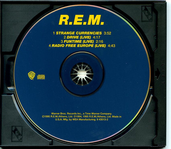 R E M REM Drive Vinyl Record 7 Inch Warner Bros 1992