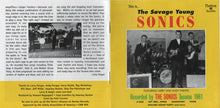 Load image into Gallery viewer, The Sonics : The Savage Young Sonics (CD, Comp)