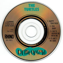 Load image into Gallery viewer, The Turtles : Lil' Bit Of Gold (CD, Mini, Comp)