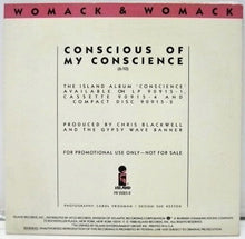 Load image into Gallery viewer, Womack & Womack : Conscious Of My Conscience (CD, Single, Promo)