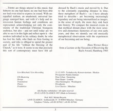 Load image into Gallery viewer, J. S. Bach* - Oleg Kagan : Partiten Für Violine Solo BWV 1002 & No. 2 BWV 1004 (CD, Album)