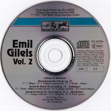 Load image into Gallery viewer, Emil Gilels : Emil Gilels Collection, Vol. 2 (CD)