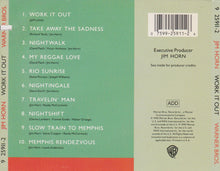 Load image into Gallery viewer, Jim Horn : Work It Out (CD, Album)