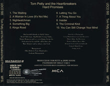 Load image into Gallery viewer, Tom Petty And The Heartbreakers : Hard Promises (CD, Album, RM)