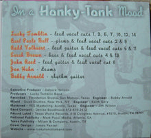 Load image into Gallery viewer, The Lucky Tomblin Band : In A Honky-Tonk Mood (CD)