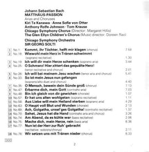 Load image into Gallery viewer, J.S. Bach* / Te Kanawa*, von Otter*, Rolfe Johnson*, Krause* / Chicago Symphony Orchestra* And Chorus*, Sir Georg Solti* : Bach: Matthäus-Passion (Arias And Choruses) (CD)