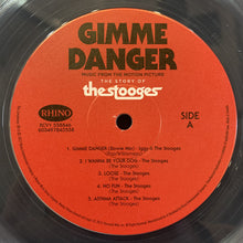 Load image into Gallery viewer, The Stooges : Gimme Danger (Music From The Motion Picture) (LP, Comp, Ltd, Cle)