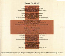 Load image into Gallery viewer, The Digger$ : Peace Of Mind (CD, Single)