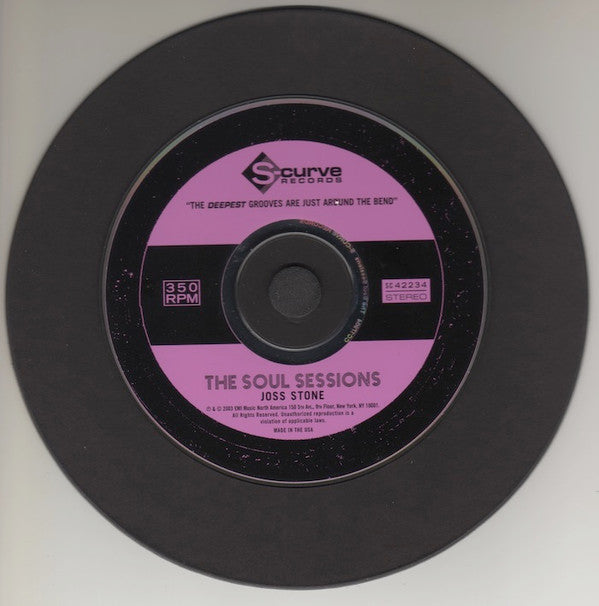 Joss Stone - The Soul Sessions (CD, Album, Promo)