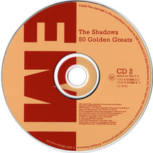 Load image into Gallery viewer, The Shadows : The Shadows 50 Golden Greats (2xCD, Comp, RE)