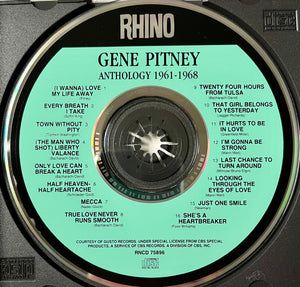 Gene Pitney : Anthology 1961-1968 (CD, Comp, RP)