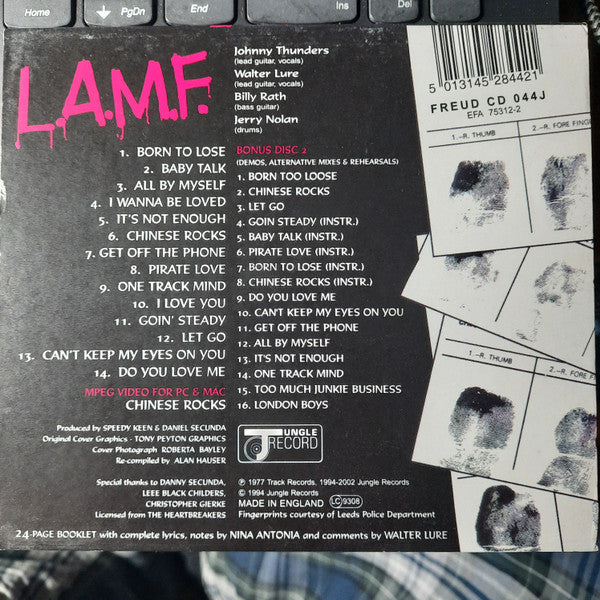 Buy The Heartbreakers : L.A.M.F. (The Lost '77 Mixes) (CD) Online