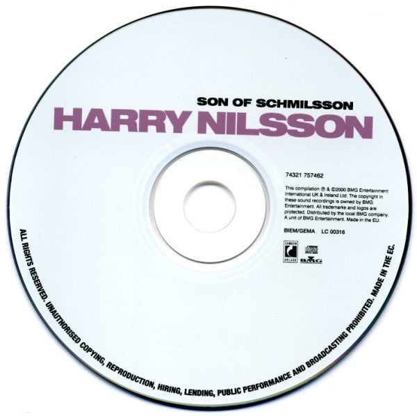 Harry Nilsson - Son of Schmilson - Vinil Records