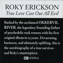 Load image into Gallery viewer, Roky Erickson With Okkervil River : True Love Cast Out All Evil (CD, Album)