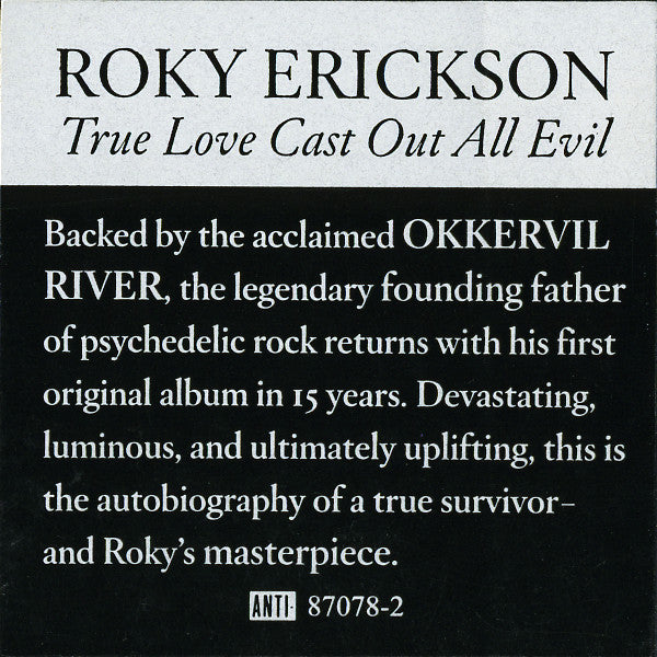 Buy Roky Erickson With Okkervil River : True Love Cast Out All Evil (CD,  Album) Online for a great price – Antone's Record Shop