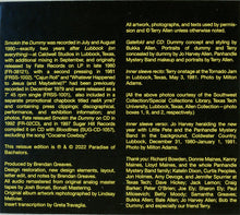 Load image into Gallery viewer, Terry Allen & The Panhandle Mystery Band : Smokin The Dummy (CD, Album, RE, RM)