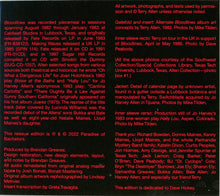 Load image into Gallery viewer, Terry Allen & The Panhandle Mystery Band : Bloodlines (CD, Album, RM)