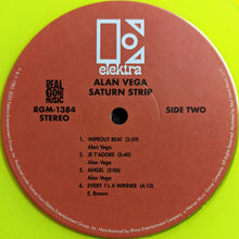 Load image into Gallery viewer, Alan Vega : Saturn Strip (LP, Album, RE, Yel)