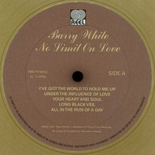 Load image into Gallery viewer, Barry White : No Limit On Love (LP, Album, RSD, Num, RE, Gol)