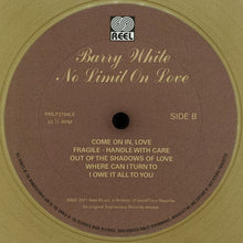 Load image into Gallery viewer, Barry White : No Limit On Love (LP, Album, RSD, Num, RE, Gol)