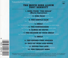 Load image into Gallery viewer, Tony Bennett : The Movie Song Album (CD, Album, RE)
