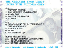 Load image into Gallery viewer, The Cleaners From Venus* : Living With Victoria Grey (CDr, Album, Ltd, Num, RE)