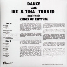 Load image into Gallery viewer, Ike & Tina Turner’s Kings Of Rhythm* : Dance (LP, Album, RE)