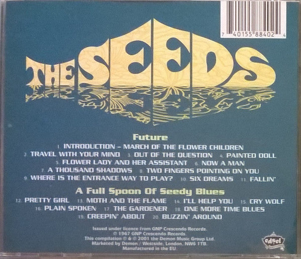 The Seeds - Future u0026 A Full Spoon Of Seedy Blues (CD
