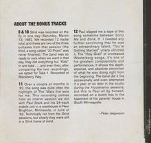 Load image into Gallery viewer, The Replacements : Stink ("Kids Don't Follow" Plus Eleven) (CD, MiniAlbum, Dlx, RE, RM)