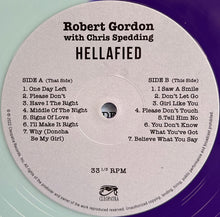 Load image into Gallery viewer, Robert Gordon (2) With Chris Spedding : Hellafied (LP, Ltd, Blu)